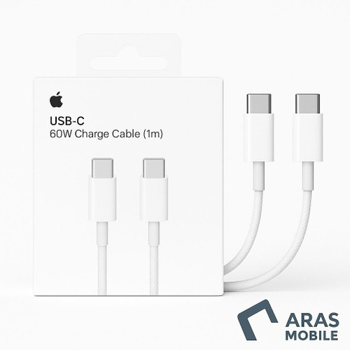کابل شارژ تایپ سی اپل 60 وات (1 متری)