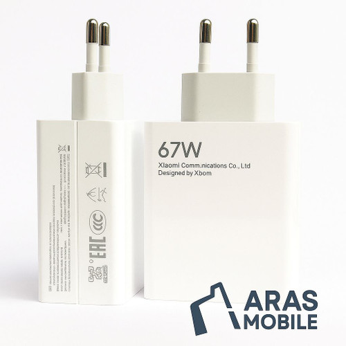 آداپتور شارژ سریع ۶۷ وات شیائومی مدل USB-C